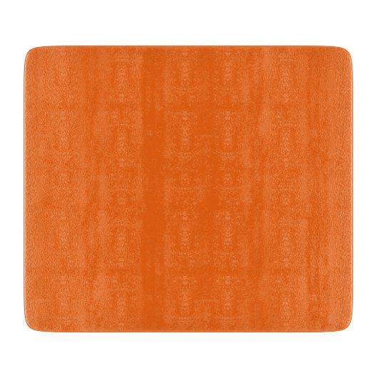 Oranje tijger, vaste kleur snijplank (Voorkant)