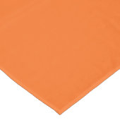 Oranje tijger, vaste kleur tafelkleed (Gekanteld)