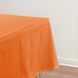 Oranje tijger, vaste kleur tafelkleed