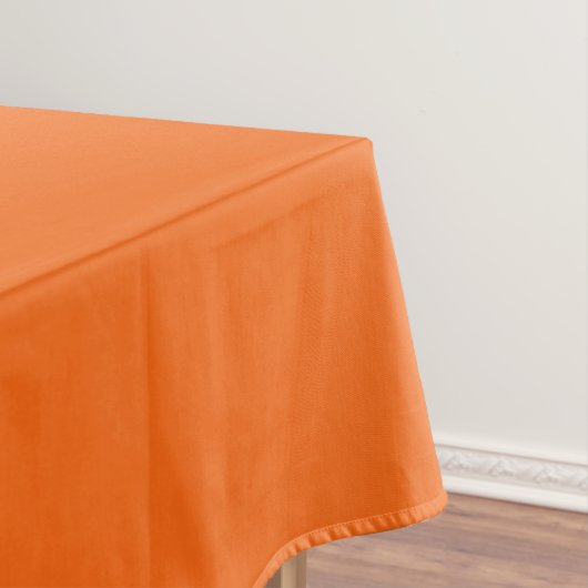 Oranje tijger, vaste kleur tafelkleed (Voorbeeld)