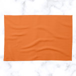 Oranje tijger, vaste kleur theedoek<br><div class="desc">Oranje tijger,  vaste kleur</div>
