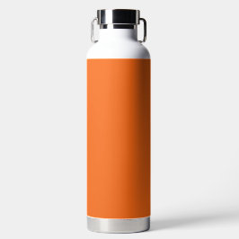 Oranje tijger, vaste kleur waterfles