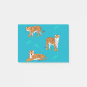 Oranje Tijgers Post-it® Notes (Voorkant)