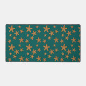 Oranje tongpatroon bureaumat (Voorkant)