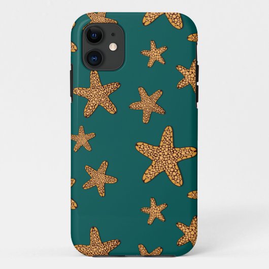Oranje tongpatroon Case-Mate iPhone case (Achterkant)