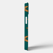 Oranje tongpatroon Case-Mate iPhone case (Achterkant / Rechts)