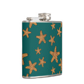 Oranje tongpatroon heupfles (Rechts)