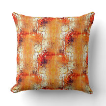 Oranje tot beige, herhaald gebogen gehammerd glas