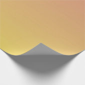 Oranje tot geel ombre-patroon cadeaupapier (Hoek)