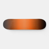 Oranje tot zwarte verloopskateboard skateboard (Horizontaal)