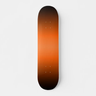 Oranje tot zwarte verloopskateboard skateboard