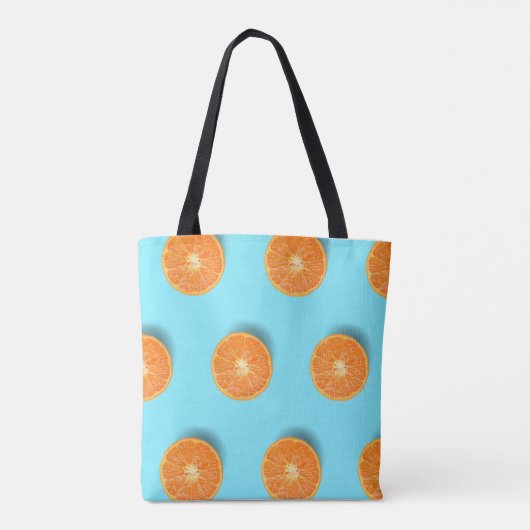 Oranje Tote Bag (Achterkant)