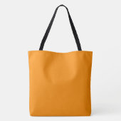 Oranje Tote Bag (Achterkant)