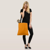 Oranje Tote Bag (Op model)