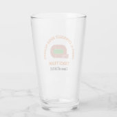 Oranje Track Team Aangepaste Hardloopster Middelba Glas (Achterkant)