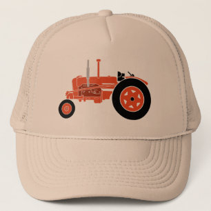 Oranje tractorPet Trucker Pet