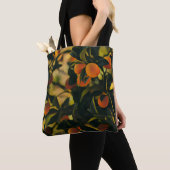 Oranje Tree Funky Canvas tas (Dichtbij)