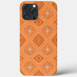 oranje Tribal Diamonds Afrikaans patroon Case-Mate iPhone Case