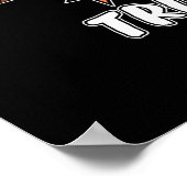 Oranje Tribe Leukemia Awareness Ribbon Support Poster (Hoek)