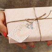 Oranje Trick or treat VAN Baby Halloween Cadeaulabel