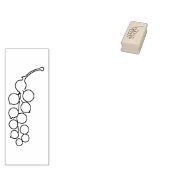 Oranje Tuinlantaarns Kunststempel Rubberstempel (Gestempeld)