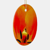 Oranje Tulip Keramisch Ornament (Rechts)