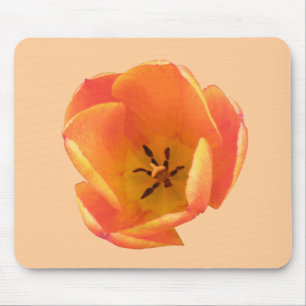 Oranje Tulip Mousepad Muismat