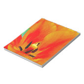 Oranje Tulip Notitieblok (Linkerzijde)