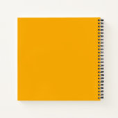 Oranje Tulip Reaching voor de Sky Notitieboek (Achterkant)