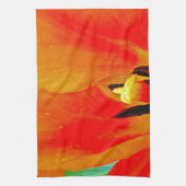 Oranje Tulip Theedoek (Verticaal)