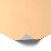 Oranje Tulp-afdrukken Poster (Hoek)