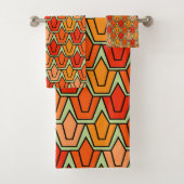 Oranje Tulp Field Bad Handdoek (Insitu)