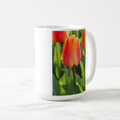 Oranje Tulp Foto Mok (Voorkant rechts)
