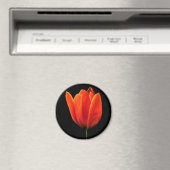 oranje tulp magneet (Insitu (Vaatwasser))