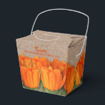 Oranje Tulp op Kraft Haal stijlvolle pleisters eru Bedankdoosjes<br><div class="desc">Een paar oranje tulpen omringen een kraftpapier dat gepatterd is... pak een stijlpartij uit. Pas de voorzijde (of waar u ook maar wilt) aan met uw tekst of verwijder deze als u geen tekst wilt. Klik op de knop AANPASSEN om de lettertypen en lettertypekleuren te wijzigen. COÖRDINERENDE objecten die in...</div>
