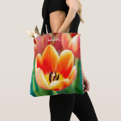 Oranje Tulp Tote Bag (Dichtbij)