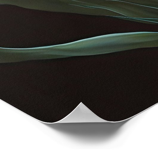 Oranje Tulpen Bloemenkunst Print Poster (Hoek)