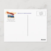 Oranje Tulpen Briefkaart (Achterkant)