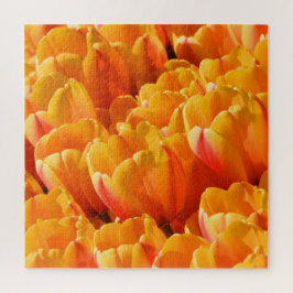 Oranje Tulpen Jigsaw Puzzel