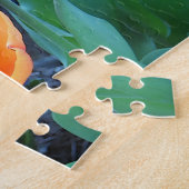 Oranje Tulpen Legpuzzel (Zijkant)