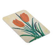 Oranje Tulpen Magneet (Rechterzijde)