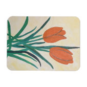 Oranje Tulpen Magneet (Horizontaal)
