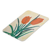 Oranje Tulpen Magneet (Linkerzijde)