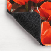 Oranje tulpen muismat (Hoek)
