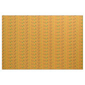 Oranje tulpen stof (Yard (91,4 cm))