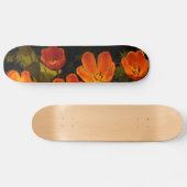 Oranje Tulps Skateboard (Horizontaal)