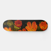 Oranje Tulps Skateboard (Horizontaal)