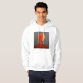 Oranje Turban Hoodie (Voorkant volledig)