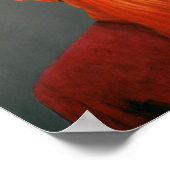 Oranje Turban Poster (Hoek)