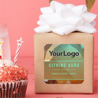 Oranje Turquoise Hot Sauce Branding Product Label